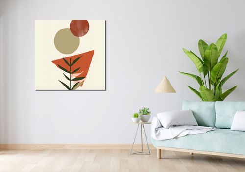 Obraz 90x90cm Organiczne Włókna na Arena.pl