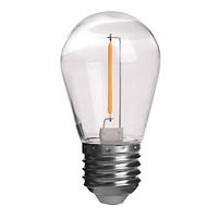 ŻARÓWKA LED E27 2700K FILAMENT 1W CIEPŁA BIEL 360 STOPNI