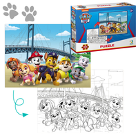 Puzzle Edukacyjne Paw Patrol 2 In1 30 El. Dodo 200159