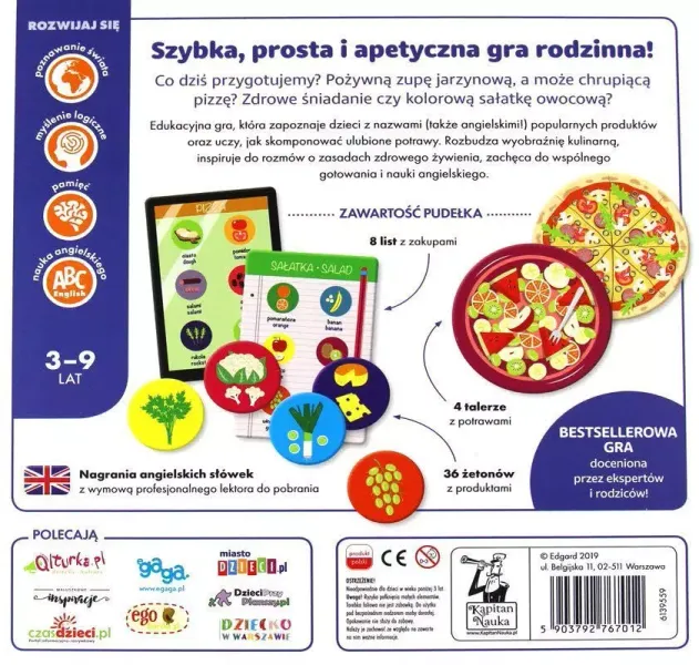 Gotowanie. Gra edukacyjna, wydanie 2 zdjęcie 4