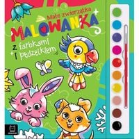 Kolorowanka z farbkami zwierz AKSJOMAT