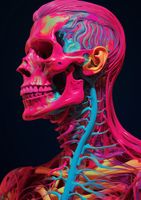 Plakat 29,7x42cm Anatomia Koloru