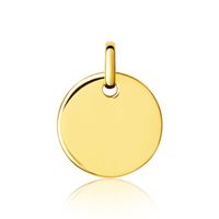 ZŁOTA ZAWIESZKA KÓŁKO COIN GRAWER GRATIS 333