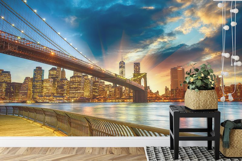 Emaga Fototapeta Widok Na Nowy Jork Vinyl Gładki 368x254 zdjęcie 9
