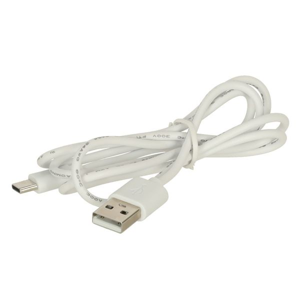 Wentylator wiatrak biurkowy z klipsem USB 11 cm biały zdjęcie 10