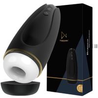 masturbator   nappex™ branco black   premium mastubators (10 languages
