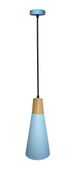 Faro lampa wisząca 1x40W E27 niebieski