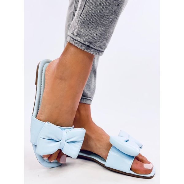 Klapki z kokardą Blue r.38 zdjęcie 4