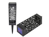 Lampa lampka solarna ogrodowa ażurowa led lampion