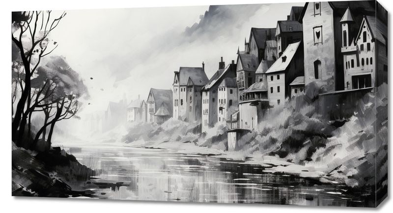 Obraz 90x50cm Mglisty Refleks zdjęcie 1