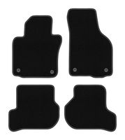 Dywaniki welurowe BASIC do VW Golf VI 2009-2013 czarne