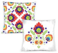 Poszewka Na Poduszkę 40X40 Wzór Łowicki 001