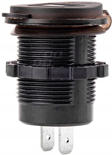 GNIAZDO SAMOCHODOWE ŁADOWARKA QC 2xUSB WOLTOMIERZ na Arena.pl