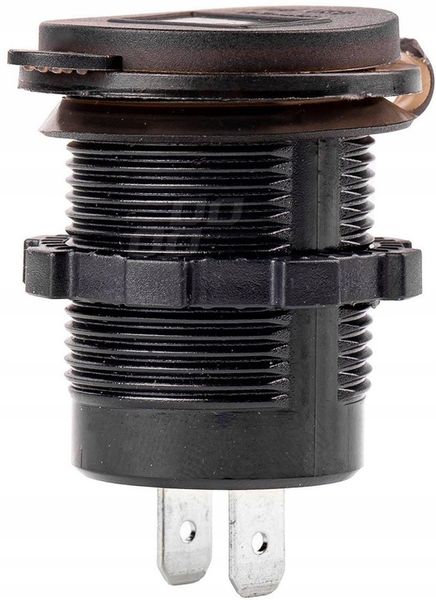 GNIAZDO SAMOCHODOWE ŁADOWARKA QC 2xUSB WOLTOMIERZ zdjęcie 3
