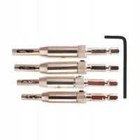 Wiertła samocentrujące do drewna imbus 2-4,5mm 4el KD11209