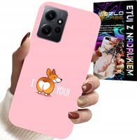 ETUI DO XIAOMI NOTE 12 4G - ŚMIESZNE WZORY I LOVE YOU PIESEK OBUDOWA