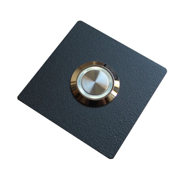 Przycisk dzwonka do domofonu wyjścia furtki bramy drzwi słupka LED czarny zdjęcie 10