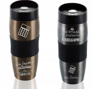 KUBEK TERMICZNY personalizowany z napisem grawer prezent dla księgowej