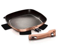 patelnia grillowa 28cm berlinger haus rose gold bh-1950