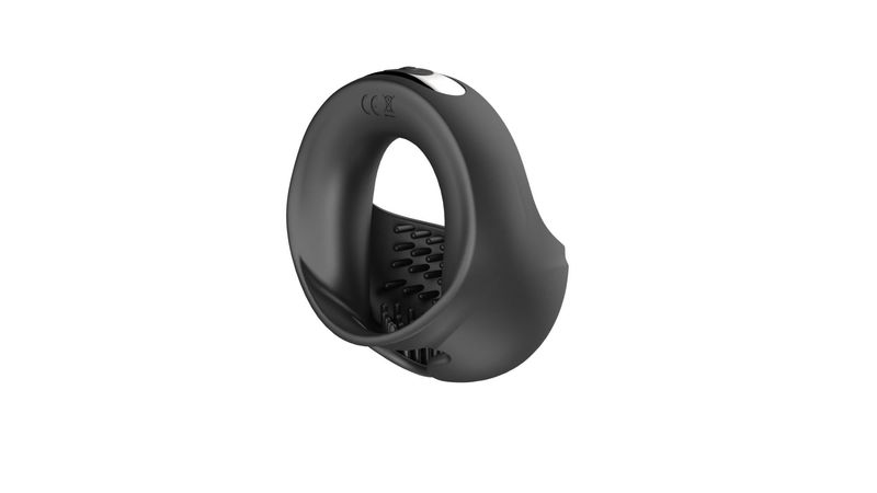 Vibrating Penis Ring With Ball Stimulating zdjęcie 12