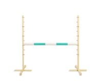 przeszkoda skokowa do hobby horse 120cm, belka miętowa