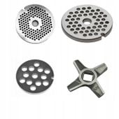 sitka do maszynki zelmer 3 szt + nóż 5 dwustronny