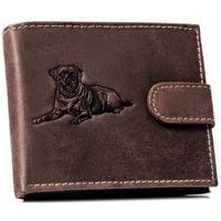portfel męski skórzany n992l-chm-dog-1-bl brown