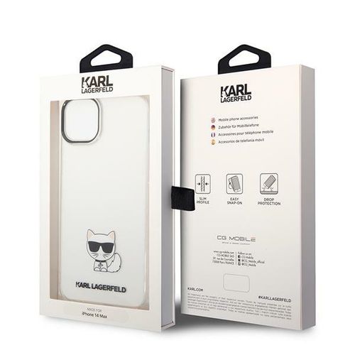 Etui Karl Lagerfeld do iPhone 15 Plus, iPhone 14 Plus, Przezroczysty na Arena.pl