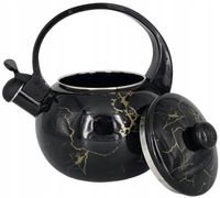 Czajnik emaliowany 2.2L z gwizdkiem. Masterpan MP-2503