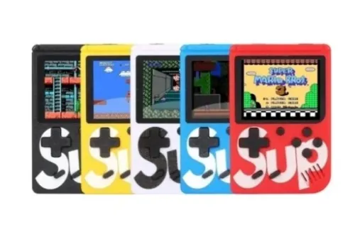 MINI PRZENOŚNA KONSOLA RETRO GRA 400 W 1 GAMEBOY SUPER CENA na Arena.pl