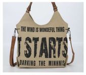 Torebka Torba TSTARS XL shopper vintage beżowy