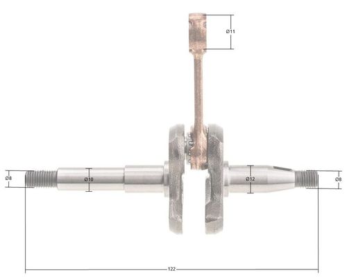Wał korbowy Cedrus pilarka CEDPS25-12 020420 na Arena.pl