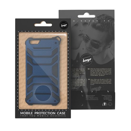 Nakładka Beeyo Protector do iPhone 6 Plus / iPhone 6s Plus granatowa na Arena.pl