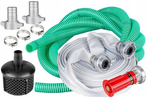 MOTOPOMPA POMPA SPALINOWA WODY 1"+WĘŻE+OLEJE ŁATWE ZASYSANIE JAKOŚC ZESTAW na Arena.pl