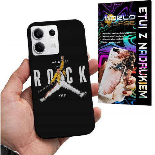 ETUI CASE DO XIAOMI NOTE 13 PRO 5G - ROCK KAPELE WZORY FAN POKROWEIC PLECKI na Arena.pl