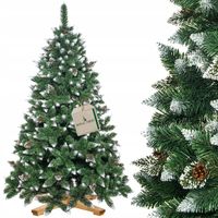 CHOINKA SZTUCZNA 180cm JAK ŻYWA SOSNA DIAMENTOWA PIĘKNA ROYAL TREES PREMIUM