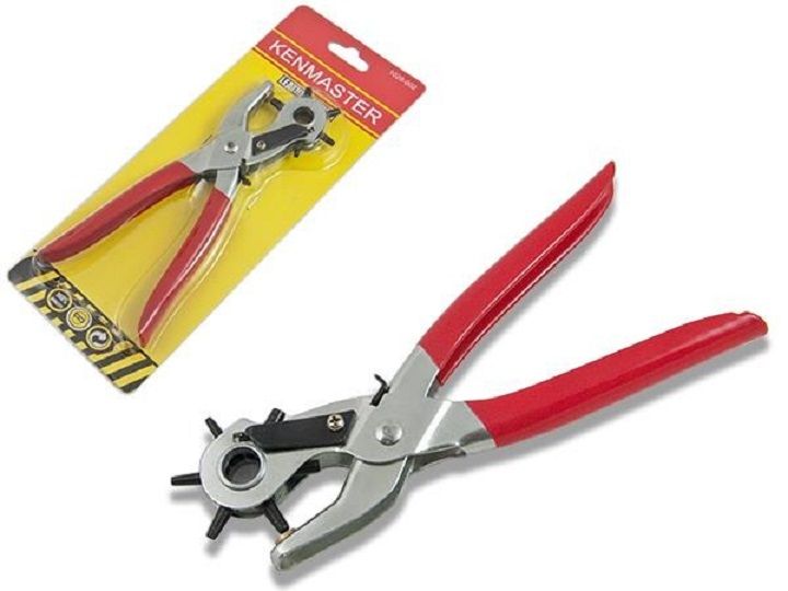 DZIURKACZ REWOLWEROWY DO SKÓRY GUMY 2–5 MM zdjęcie 1