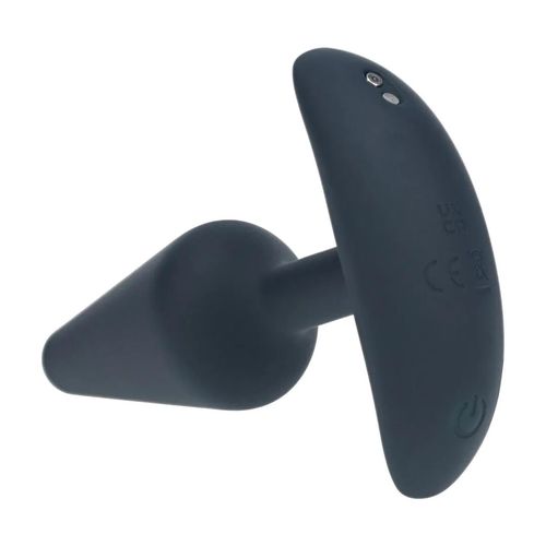 Classic Vibrating Silicone Anal Plug - S - Black na Arena.pl