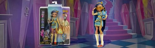 Monster High Cleo De Nile Lalka Modowa Zestaw AKCESORIA HHK54 MATTEL na Arena.pl