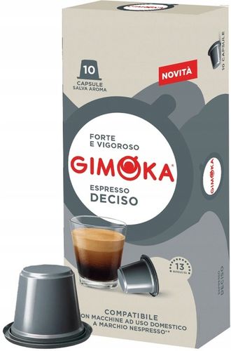 Kapsułki do Nespresso Gimoka Zestaw 10 x 10 MIX Espresso Lungo na Arena.pl