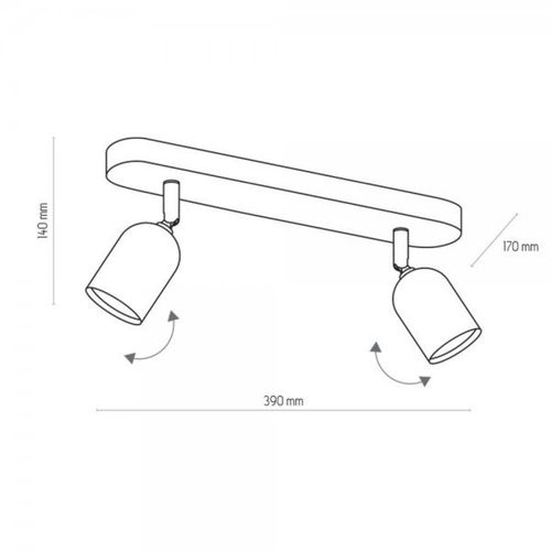 lampa reflektor spot top white 4412 tk lighting na Arena.pl
