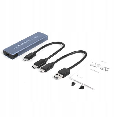 Adapter Kieszeń dysk 3.1 M.2 USB-C obudowa 10Gb/s na Arena.pl