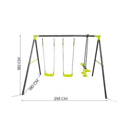 huśtawka ogrodowa 3 w 1 Deluxe na Arena.pl