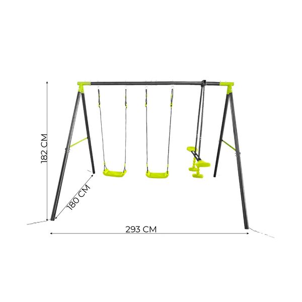 huśtawka ogrodowa 3 w 1 Deluxe zdjęcie 4