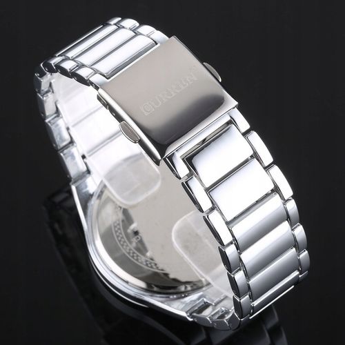 ZEGAREK MĘSKI CURREN KLASYCZNY STALOWY ELEGANCKI DATOWNIK 4 KOLORY PREZENT na Arena.pl