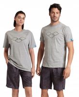 Koszula T-Shirt męski damski sportowy bawełniany casual Arena Grey R.L