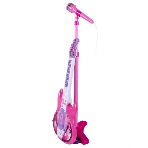 GITARA ELEKTRYCZNA MIKROFON KARAOKE DLA DZIECI zdjęcie 7