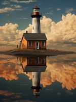 Plakat 30x40cm Morskie Odbicie