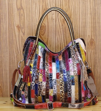 Torebka  Damska - PATCHWORK - NOWA KOLEKCJA na Arena.pl