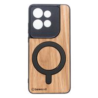 Drewniane Etui Bewood do Motorola Edge 50 Neo DĄB z MagSafe
